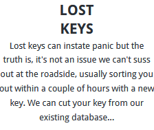 Lost Keys Leeds